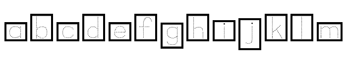 ABCD_Ref_Dotted_LetterBox1 FONT