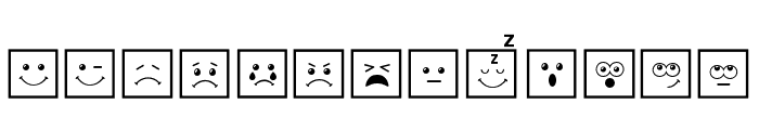 ABCD_Ref_Faces_Emotion_Square Font UPPERCASE