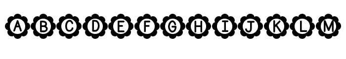 ABCD_Ref_Floral1 Font UPPERCASE