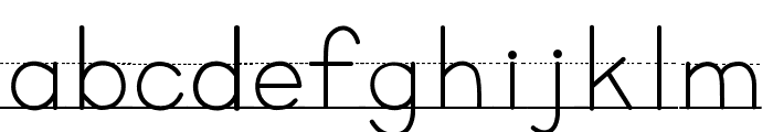 ABCD_Ref_Lined1 Font LOWERCASE