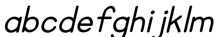 ABCD_Ref_Medium_Italic Font LOWERCASE