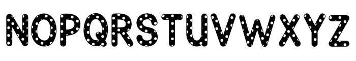 ABCD_Ref_Polka_Dot1 Font UPPERCASE