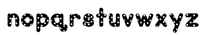 ABCD_Ref_Polka_Dot1 Font LOWERCASE