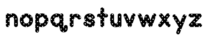 ABCD_Ref_Polka_Dot2 Font LOWERCASE
