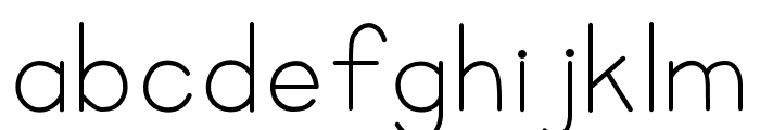 ABCD_Ref_Regular Font LOWERCASE