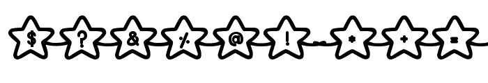 ABCD_Ref_Stars2 Font OTHER CHARS