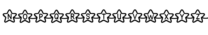 ABCD_Ref_Stars2 Font UPPERCASE