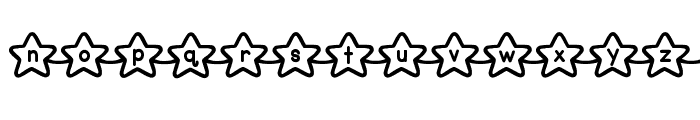 ABCD_Ref_Stars2 Font LOWERCASE