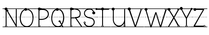 ABCD_Ref_Tracing_Beginning1 Font UPPERCASE