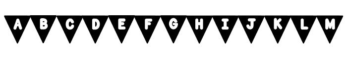 ABCD_Ref_Triangle_Banner1 Font UPPERCASE