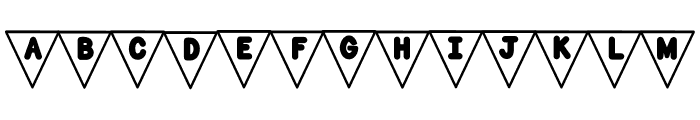 ABCD_Ref_Triangle_Banner2 Font UPPERCASE