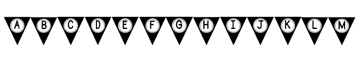 ABCD_Ref_Triangle_Banner3 Font UPPERCASE