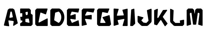 ABISIN Font UPPERCASE