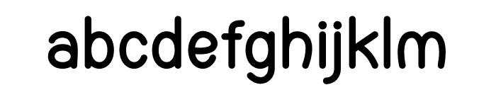 ABRISTIN Font LOWERCASE