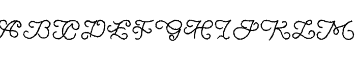 ABS Monogram Grung Font UPPERCASE