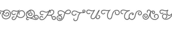 ABS-Monogram-Outline 14 Font LOWERCASE