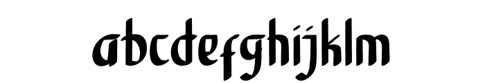 ABSTAIN Font LOWERCASE