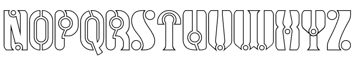 ABSURD-Hollow Font UPPERCASE