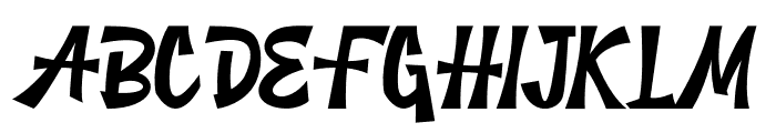 ABrocol Font LOWERCASE