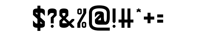 AEROPLANE-Hybrid Font OTHER CHARS