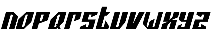 AEROSWIFT Font LOWERCASE