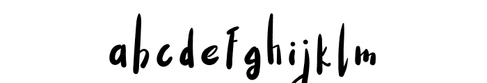 AFEIOLLA Font LOWERCASE