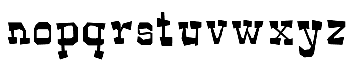 AFRICANA Font LOWERCASE