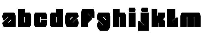 AFTERMATH Bold Font LOWERCASE