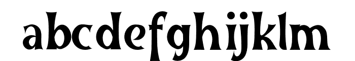 AGANTHUS Font LOWERCASE