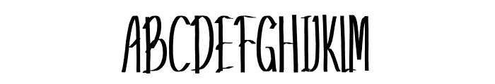 AGITESH Font UPPERCASE