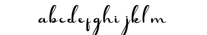 AGoodLife Font LOWERCASE