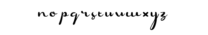 AGoodLife Font LOWERCASE