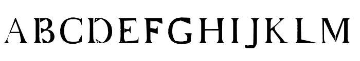 AHELOP Font UPPERCASE