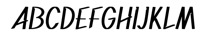 AHNGEKK Font UPPERCASE