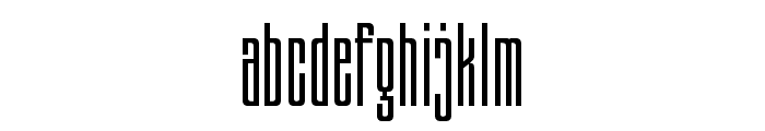 AKAGEEH-Regular Font LOWERCASE