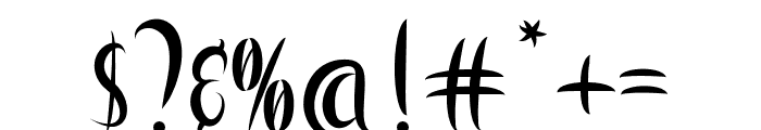 AKIBARATA Font OTHER CHARS