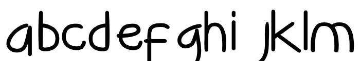 ALIEF MEMORIES Font LOWERCASE