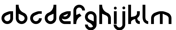 ALIEN-Light Font LOWERCASE