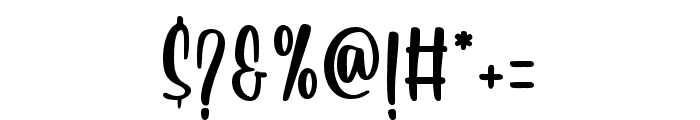 ALINOCA-Regular Font OTHER CHARS