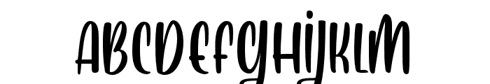 ALINOCA-Regular Font UPPERCASE