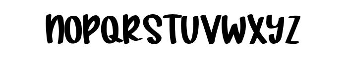ALISTA-Regular Font UPPERCASE