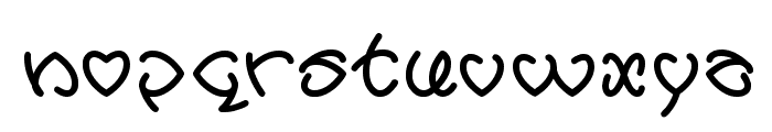 ALL ABOUT LOVE Font LOWERCASE