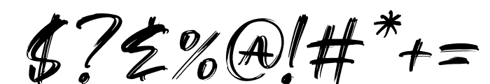 ALTHORY Italic Font OTHER CHARS