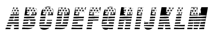 AMERICAN AND PROUD Font UPPERCASE