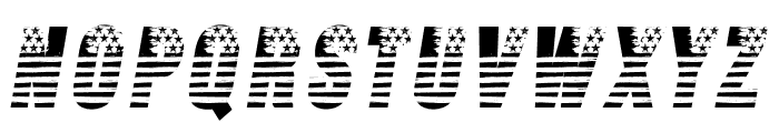 AMERICAN AND PROUD Font UPPERCASE