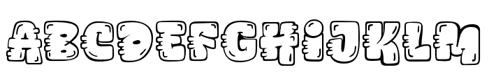 AMEXHUICK-OutlineLight Font UPPERCASE