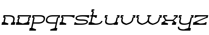 AMUSEMENT PARK Italic Font LOWERCASE