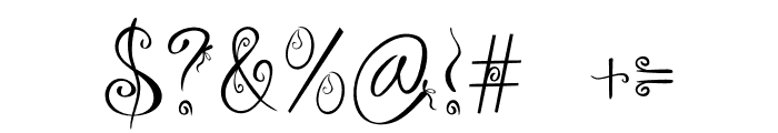 ANGEL breath Font OTHER CHARS