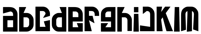 ANGELIN FAHRA Font LOWERCASE