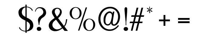 ANKARA-Regular Font OTHER CHARS